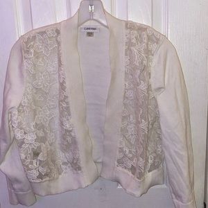 Calvin Klein floral sweater
